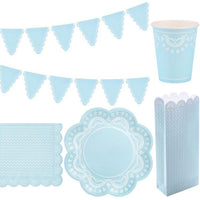 Pastell-Blau