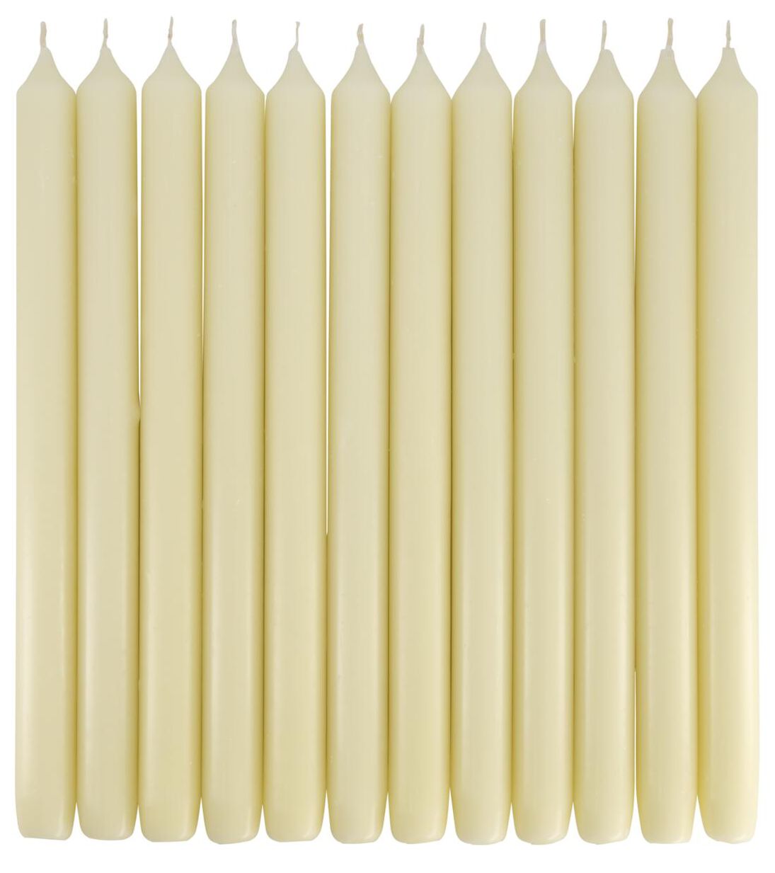 12 Stück Hema Stabkerzen 290x22mm Kronenkerzen Dinnerkerze (12er Pack)