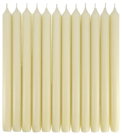 12 Stück Hema Stabkerzen 290x22mm Kronenkerzen Dinnerkerze (12er Pack)
