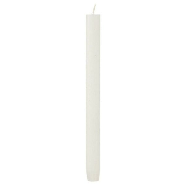 24 Stück Rustik Stabkerzen 270x23mm durchgefärbt Dinnerkerzen