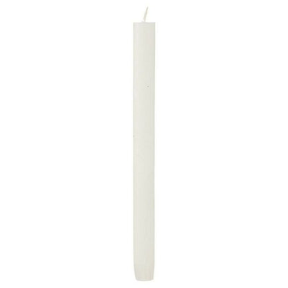 24 Stück Rustik Stabkerzen 270x23mm durchgefärbt Dinnerkerzen