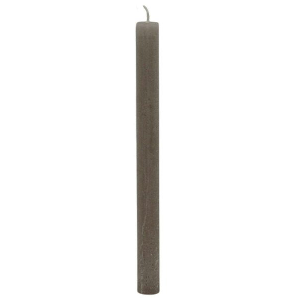 24 Stück Rustik Stabkerzen 270x23mm durchgefärbt Dinnerkerzen