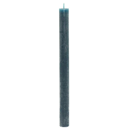 24 Stück Rustik Stabkerzen 270x23mm durchgefärbt Dinnerkerzen