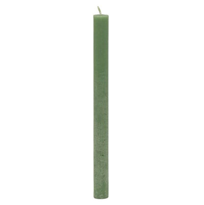 24 Stück Rustik Stabkerzen 270x23mm durchgefärbt Dinnerkerzen