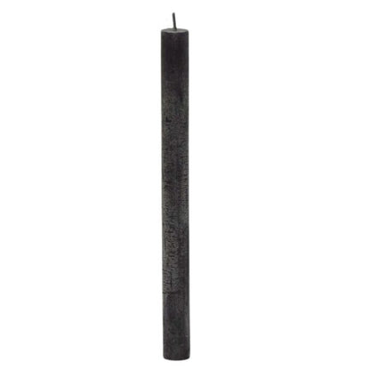 24 Stück Rustik Stabkerzen 270x23mm durchgefärbt Dinnerkerzen