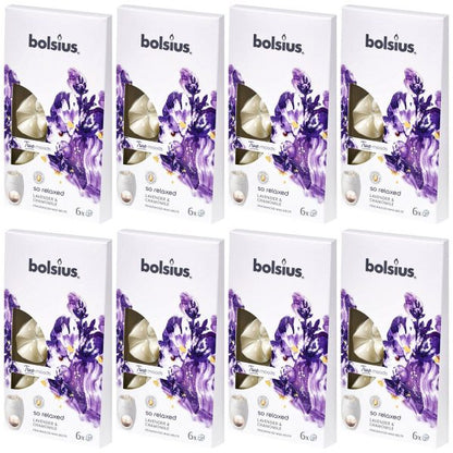 48-tlg. Bolsius Aromatic True Scents Wax Melts Duft Schmelzblüten (8x6er)