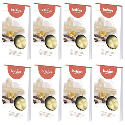 48-tlg. Bolsius Aromatic True Scents Wax Melts Duft Schmelzblüten (8x6er)