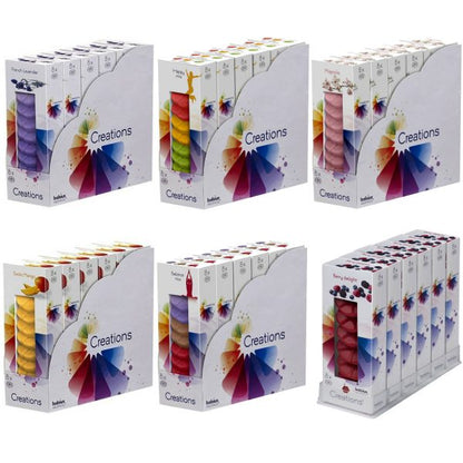 48-tlg. Bolsius Creations Schmelzblüten Duftblüten Wax Melts (6x8er)