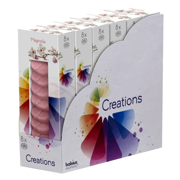 48-tlg. Bolsius Creations Schmelzblüten Duftblüten Wax Melts (6x8er)