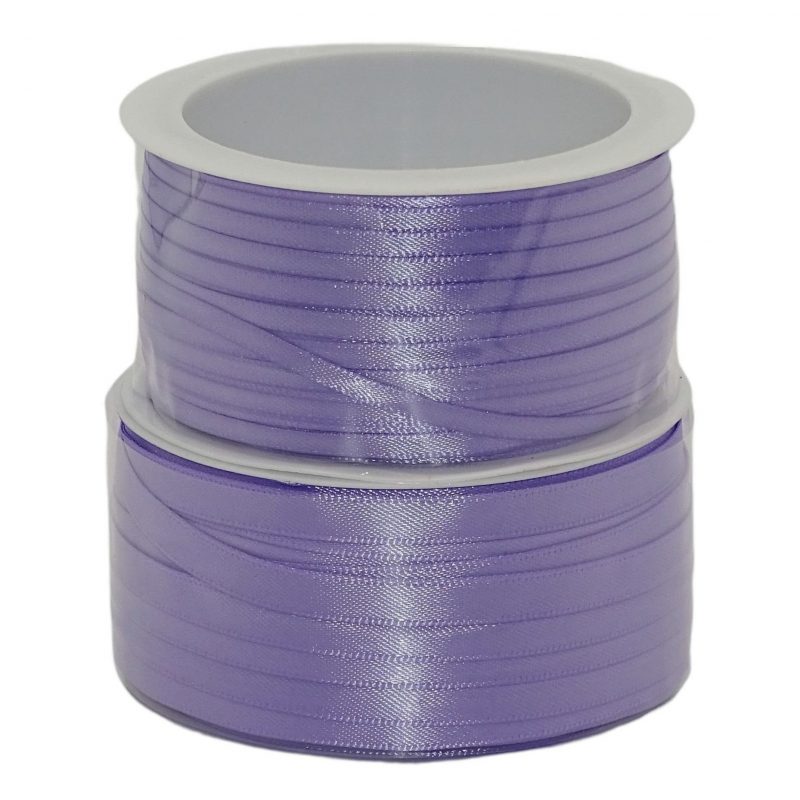 50 Meter Satinband Schleifenband 3mm/6mm Dekoband
