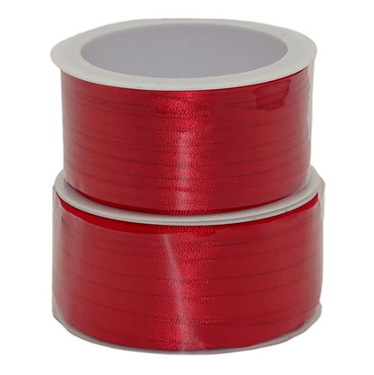 50 Meter Satinband Schleifenband 3mm/6mm Dekoband