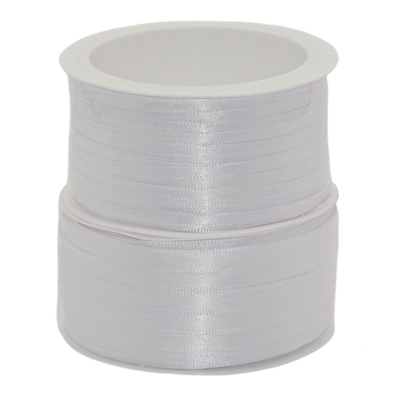 50 Meter Satinband Schleifenband 3mm/6mm Dekoband