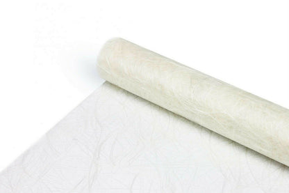 Sizoweb Tischband 25m x 30cm (0,99 - 1,14 €/m) Tischläufer Dekoration Tisch-Deko - Weiß 0012