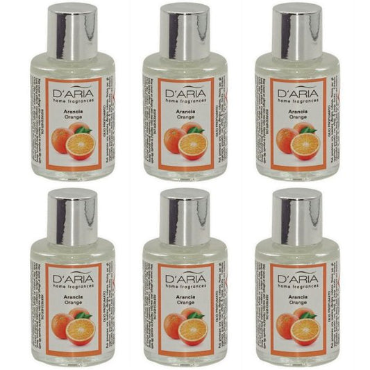 6er Set Daria Duftöl Aromaöl je15ml Raumduft Lampenöl Diffuser Raumparfüm - Orange
