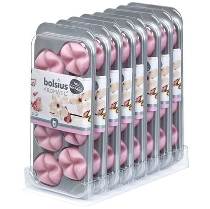 64-tlg. Bolsius AROMATIC Wax Melts Duft Schmelzblüten (8x8er)