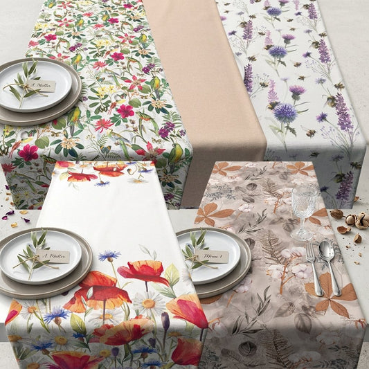 Ambiente Tischläufer / Tischband 150x40cm – 100% Baumwolle