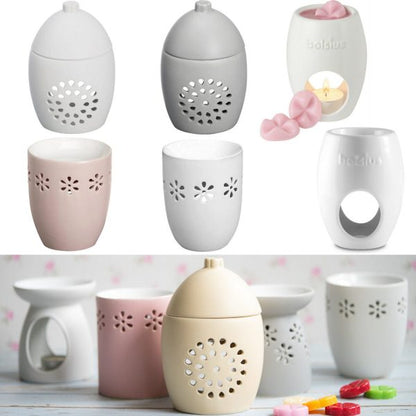Bolsius Aromatic Duftlampe Keramik Stövchen für Duftwachs Wax Melts Raumduft