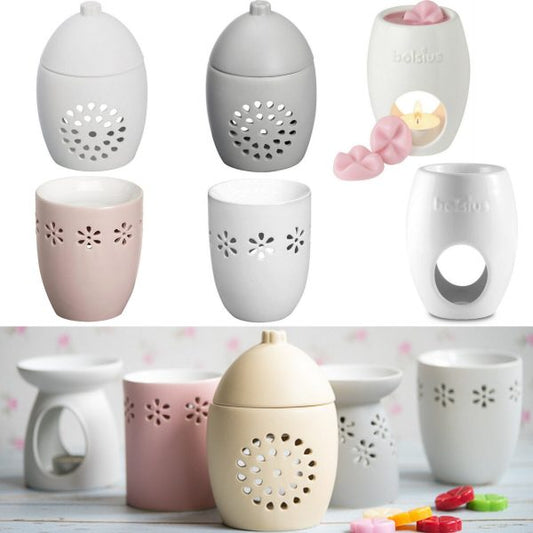 Bolsius Aromatic Duftlampe Keramik Stövchen für Duftwachs Wax Melts Raumduft