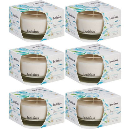 6er Set Bolsius True Scents Duftgläser 90x63mm Duftkerzen im Glas Kerzenglas