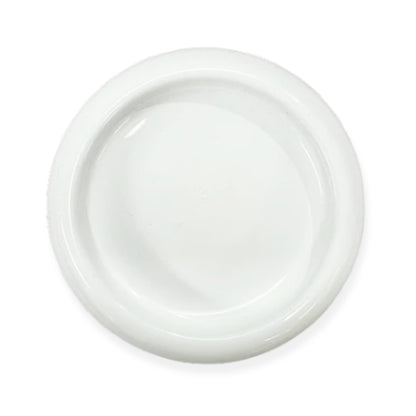 15 Stück Bolsius Kerzenhalter Keramik 90x25mm Kerzenständer Kerzenteller - weiß