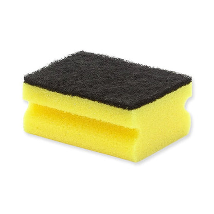 100 Stück Scheuerschwamm 90x70x45mm Küchenschwamm Reinigung Topfschwamm - Gelb (20x5er)