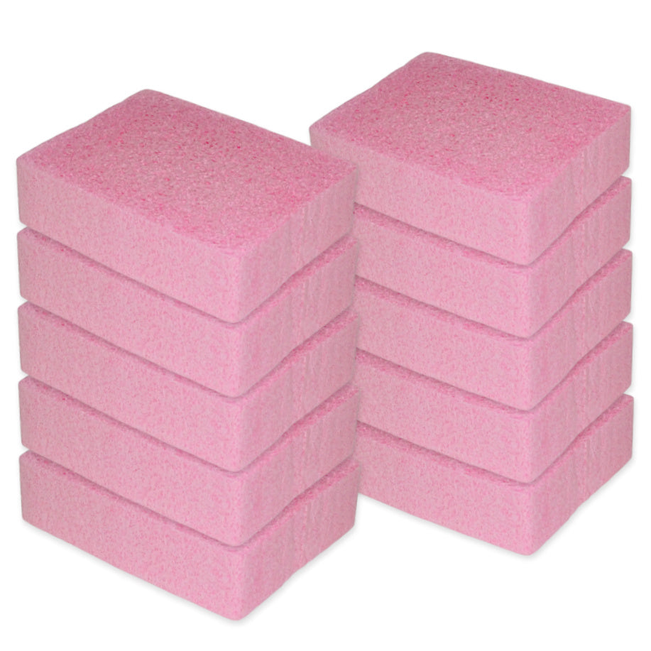 10 Stück Viskoseschwamm 150x115x40mm Lakierschwamm Autoschwamm - Rosa
