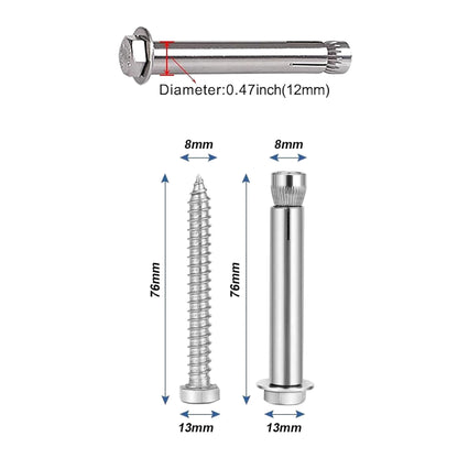 Deckenhaken Halterung Set 360° Drehbar Deckenhalterung Hängesessel 450kg Schwerlast