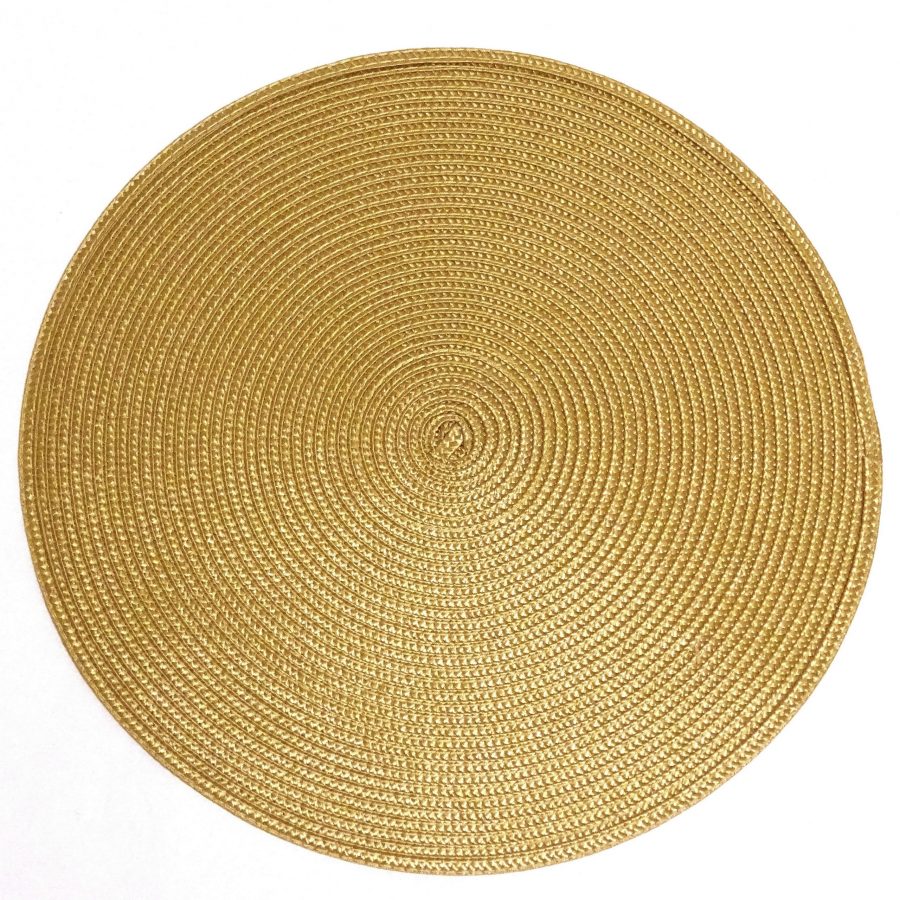 Platzset Ø 38cm PP-Gewirk Tischset rund