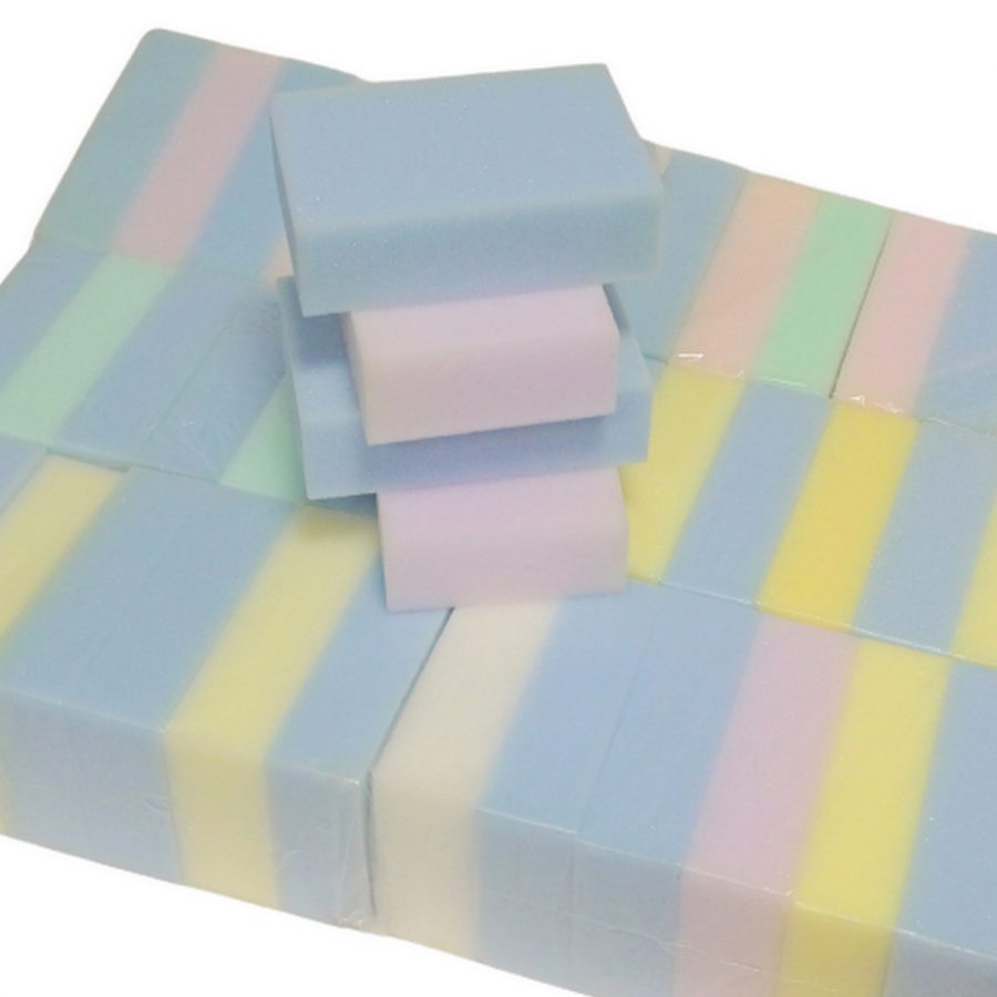 35 Stück Autoschwämme 140x100x40mm Universalschwamm bunt (5 Pack x 7er)