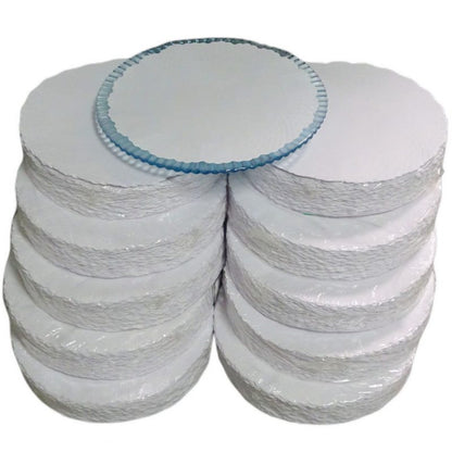 5.000 Stk Plattenpapiere weiß Ø 18cm Tortenpapiere Untersetzer (10x500er) - weiß