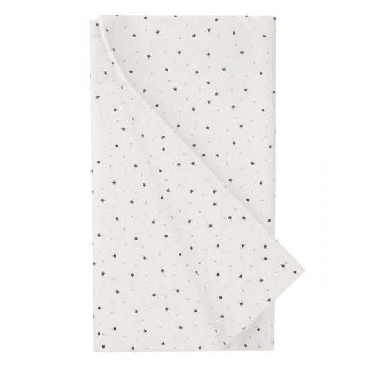 5 Stk Vlies Tischdecken 220x138cm stoffähnlich Tischtuch - Sterne Weihnachten