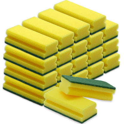 20 Stück Scheuerschwämme 150x70x45mm Topfreiniger Küchenschwamm - Gelb