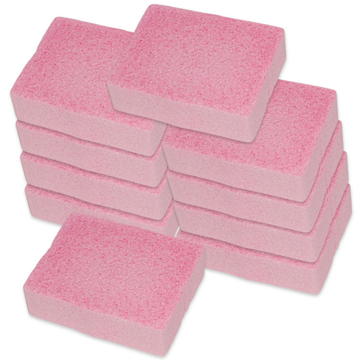 10 Stück Viskoseschwamm 150x115x40mm Lakierschwamm Autoschwamm - Rosa