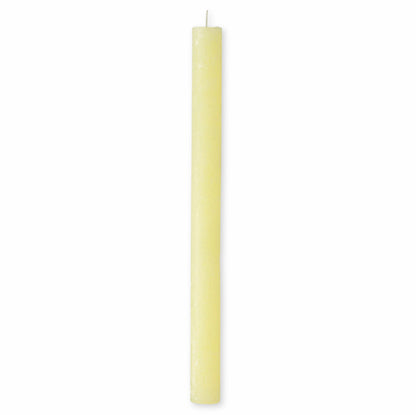 24 Stück Rustik Stabkerzen 270x23mm durchgefärbt Dinnerkerzen
