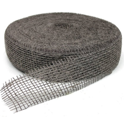 40 Meter Juteband 5cm breit Dekoband Rolle